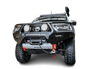 Bullbar TOYATA HILUX Revo 2021+ installé par ACCESAUTO accessoires 4X4 et Pick-Up